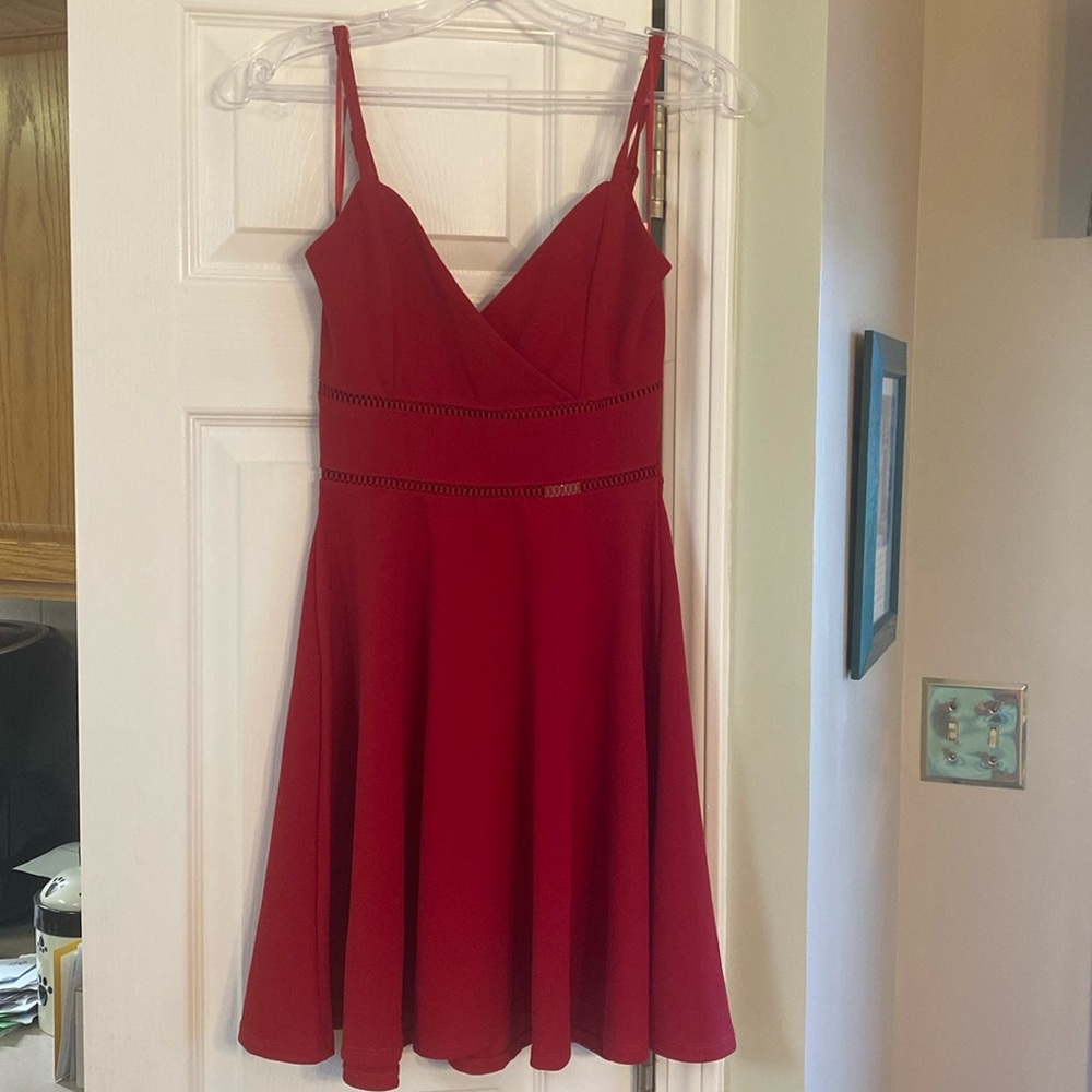 Francesca’s Jun and Ivy, size extra small red dress